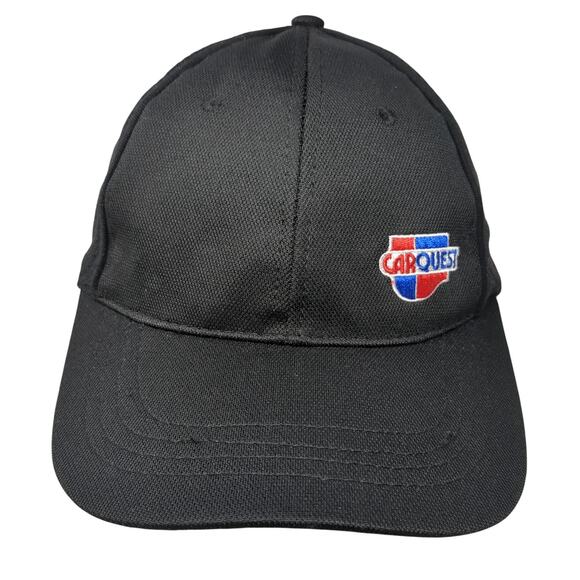 Car Quest Auto Parts Strapback Baseball Cap Black One Size Adjustable 6 Panel - Picture 1 of 9